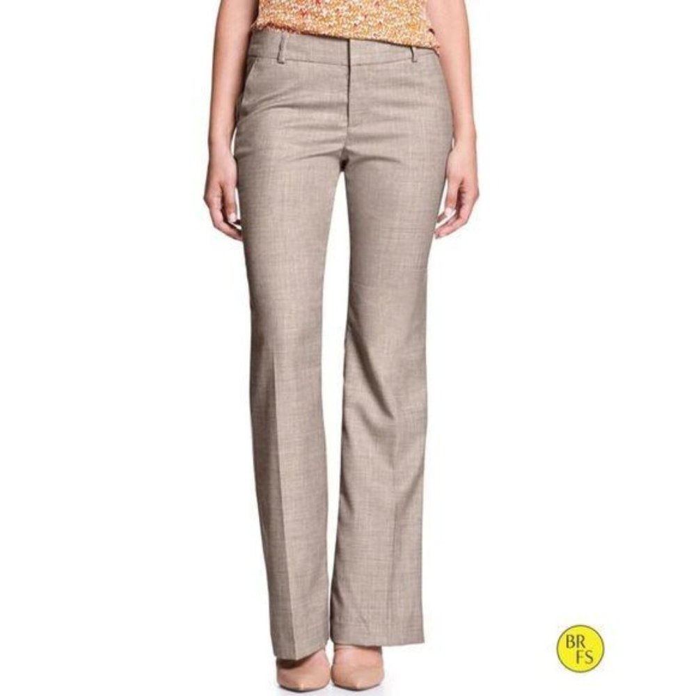 Banana Republic Martin Fit Straight Trouser Pants